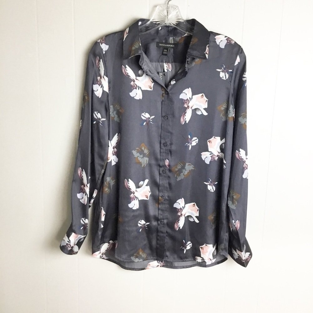 Banana Republic Long Sleeve Shirt Size XS New